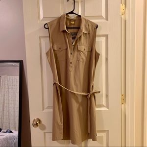 NWT Eddie Bauer Departure Collection Shirt Dress